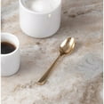thumbnail image 3 of HIC 4.5" Gold Plated Demi Spoon - Great for Stirring Coffee Espresso Demitasse 6 Pack, 3 of 3