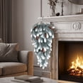 thumbnail image 4 of ALORINA Christmas Pine Teardrop Swag with Pinecones, 29.13 Inch Hanging Greenery for Wall Door and Winter Home Decor, 4 of 7
