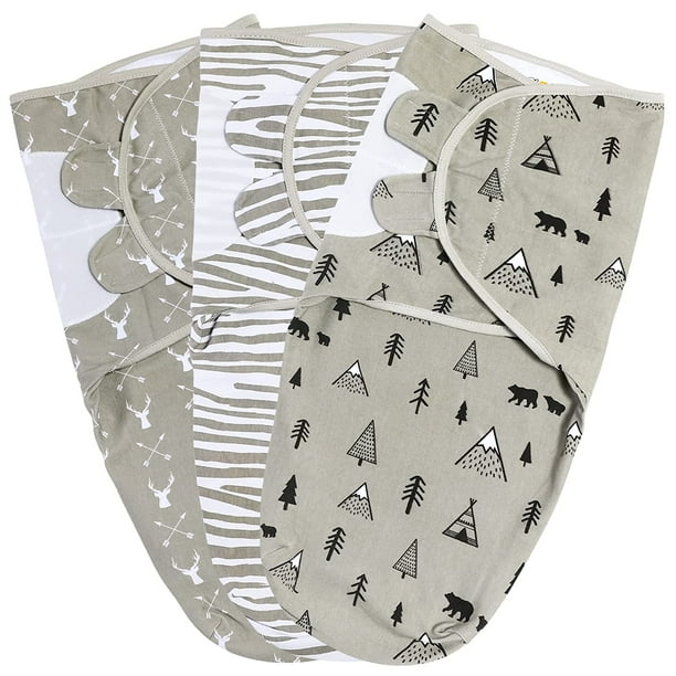 Mama Cheetah Baby Swaddle Blanket, Organic Cotton Swaddle Wrap Sleep