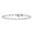10K White Gold, variant on FINE JEWELRY 925 Sterling Silver Oval Shape Lab Grown Diamond Fashion Bangle Bracelet (2 1/2 cttw, D-F Color, VS1 Clarity) 7 inch