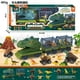 thumbnail image 1 of Juego de juguetes para niños con transportador de dinosaurios de gran tamaño, coche de triceratops tiranosaurio rex, dinosaurio sólido resistente a los choques, 1 of 6
