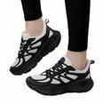 thumbnail image 5 of Women's Solid Color Running Shoes Outdoor Soft Sole Lightweight Slip On Sneakers White 42, 5 of 7