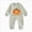 A108-Light Gray, variant on KJameas Baby Boys Girls Romper My First Halloween Pumpkin Striped