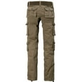 thumbnail image 3 of Matchstick Women Cargo Pants Casual Solid Trousers with Pockets, 3 of 8