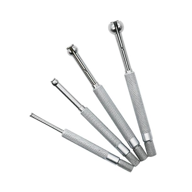Juego de 4 piezas de 3-13 mm, calibre de diámetro interior ajustable, calibre telescópico, calibre de orificio interior ajustable para hombre