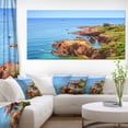 thumbnail image 1 of Esterel Rocks Beach Coast - Impression sur Toile Paysage, 1 of 3