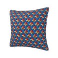 thumbnail image 2 of Funda de almohada decorativa con dibujos animados de Mario, para decoración del hogar y el sofá, elige una funda de cojín de temporada feliz de 22 x 22 pulgadas, 2 of 8
