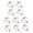 5 sets, variant on KUFptva 10Pcs Fishing Wire Leader Rigs Stainless Steel Sea Fishing Line Rigs Bottom Tackle Rigs Fishing Tool