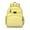 Yellow Checkerboard, variant on Yellow Checkerboard Backpack for School,Cute School Bag,Schoolbag with Adjustable Shoulder Straps & Padded Back,15.25"x11.5"x5.25"