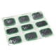 thumbnail image 1 of 9Pcs de parches de punción de neumáticos herramienta de reparación de neumáticos de parche 24x35mm, 1 of 1