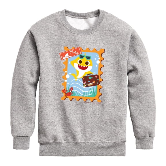 Baby Shark - On The Go Toddler Boys' Graphic Fleece Sweatshirt