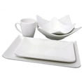 thumbnail image 2 of LCM Home Fashions 5-Piece Dinnerware Set - White, 2 of 2