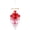 Red Pink Gradient, variant on Wind Chimes For Outside Handcrafted White Capiz Shells Windchime Style Decor Indoor/outdoors Garden Decors Great Gift Women Beach Hanging Lovers And More