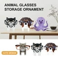 thumbnail image 2 of Support de Lunettes en Bois Animal Mignon Design Dessin Animé Finition Soignée Support de Rangement pour Lunettes Ornement Décoratif, 2 of 10