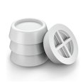 thumbnail image 1 of Washing Machine Feet, Rubber Feet Anti-Vibration, Anti-Slip, Floor Protector, Carpet Shock Absorption Washer, Clothes Dryer 4个, 1 of 5