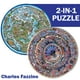 thumbnail image 2 of Puzzle Spin Flip Charles Fazzino, 14 anillos 3D para niños y adultos, 2 of 8