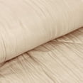 thumbnail image 2 of Efavormart 54"x10 Yards Beige Accordion Crinkle Taffeta Fabric Bolt For Wedding Birthday Party Dance Event Decoration, 2 of 10