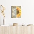 thumbnail image 4 of Sunflower Wall Decor Inspirational Quotes Canvas Wall Art Rustic Farmhouse Sunflower Artwork for Bathroom Bedroom Office Kitchen Framed Ready To Hang (12 X 15 inch, Yellow - Flower), 4 of 5