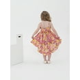 thumbnail image 5 of famuka Little Girl Summer Strap Dress Toddler Flowers Sundress Child Cotton Swing Dresses, 5 of 10