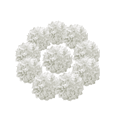 thumbnail image 1 of Cabezas Flores Hortensia Artificial Boda Fiesta Decora 12pzs Xtellar blanco, 1 of 3