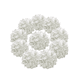 thumbnail image 1 of Cabezas Flores Hortensia Artificial Boda Fiesta Decora 12pzs Xtellar blanco, 1 of 3