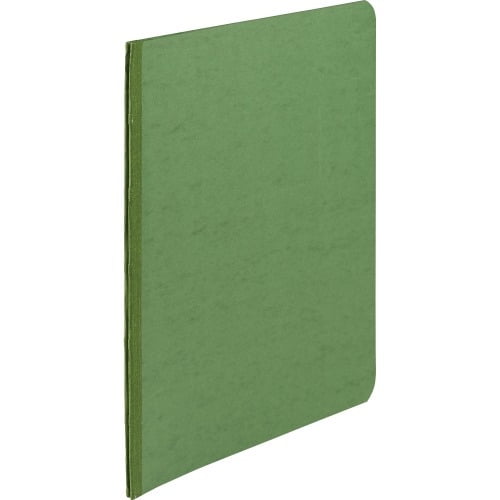 Acco PRESSTEX Side Binding Report Covers 3' Folder Capacity - Letter - 8 1/2' x 11' Sheet Size - 20 pt. Folder Thickness - Tyvek, Leather - Dark Green - Recycled - 1 / Each