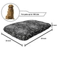 thumbnail image 2 of Vintage Pet Bed, Classical Iconic Pattern of Columns and Venus de Milo, Chew Resistant Pad for Dogs and Cats Cushion with Removable Cover, 24" x 39", Charcoal Grey Grey, by Ambesonne, 2 of 4