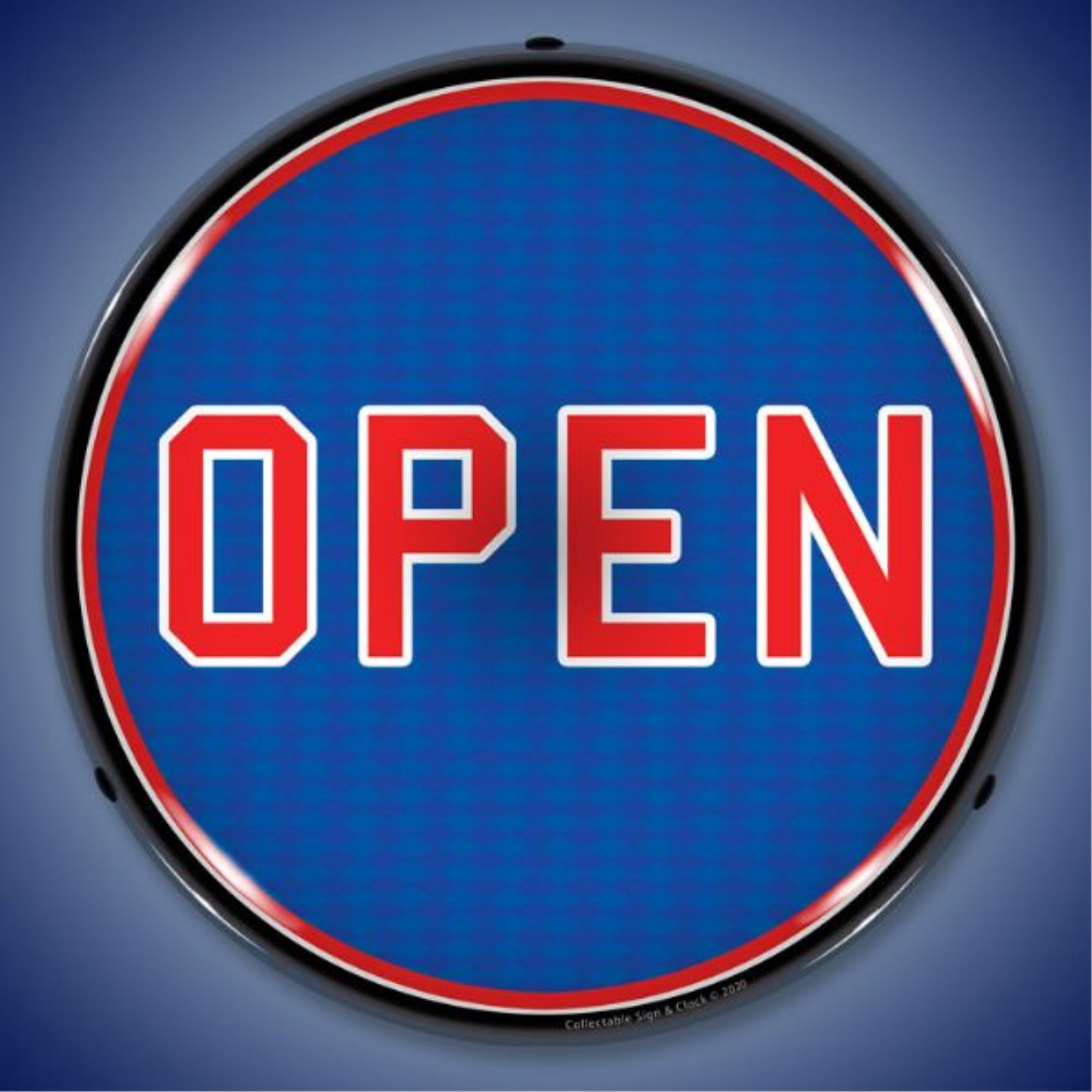Open LED Lighted Premium Sign