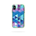 thumbnail image 1 of MightySkins LIFSLIPX-purple kaleidoscope Skin Decal Wrap for LifeProof SLAM iPhone X or XS Case - Purple Kaleidoscope, 1 of 4
