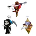 thumbnail image 3 of Decoración De Halloween Colgante Halloween Acrílico Bruja Colorido Espantapájaros Colgante Decoración Del Hogar Colgante Regalo De Halloween Para Amigos Vecinos Serendint AP006777-03, 3 of 6