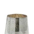 thumbnail image 5 of DecMode Gold Glass Decorative Candle Lantern with Faux Mercury Glass Finish, 5 of 7