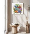 thumbnail image 6 of Wall Art Prints, Summer Botanical Succulents Framed Canvas Prints for Bedroom Living Room Bathroom Office, Watercolor Spring Floral Botanical Gallery Wrap Wall Art Poster for Gifts Home Decor 20"x20", 6 of 9