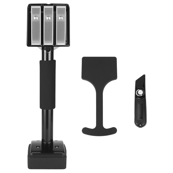 Carpet Knee Kicker 16.5 Inch, Light-Duty Grip Tool, Used for Low-Pile and Flat Carpets, Carpet Installation Knee Kicker and Carpet Plastic Board