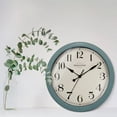 thumbnail image 4 of Horloge Murale Décorative Ronde Antique Bronze/rustique 11.5 Pouces, Mouvement à Quartz, à Piles, Finition Bronze Rustique, 4 of 4