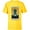 Yellow, variant on Marvel Tarot Arcana Black Panther as the Judgement Card - Short Sleeve T-Shirt for Kids - Customized-Black