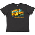 thumbnail image 3 of Inktastic How I Roll School Bus Youth T-Shirt, 3 of 5