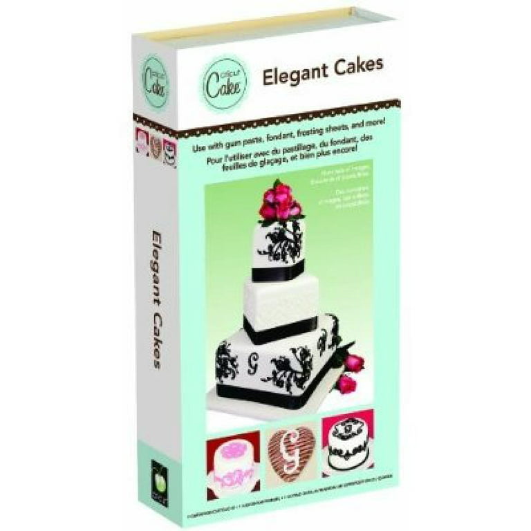 Cricut, Office, Cricut Cake Elegant Cake Shape Set