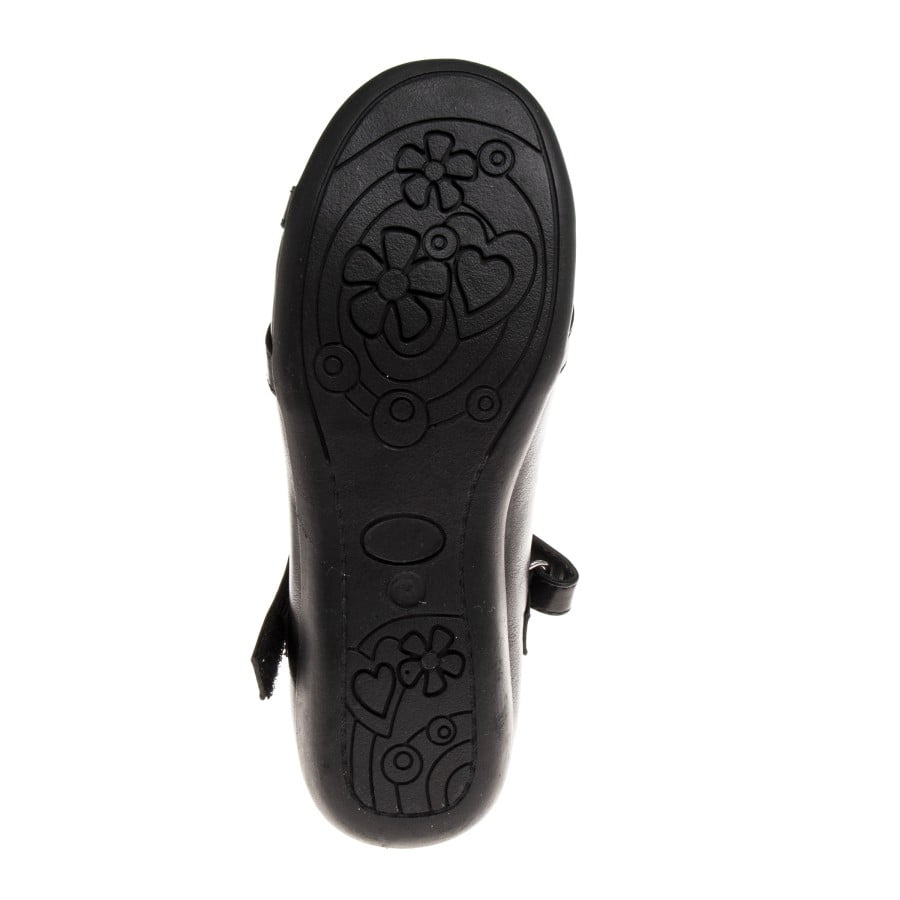 French Toast Little Kids Slip On Girls School Uniform Dress Shoes- Black, 4