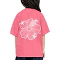 thumbnail image 3 of Fshinging Girls T Shirts Loose Fit Letter Printed Round Neck Short Sleeved Plus Size Tops, 3 of 7