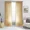 Gold, variant on 2pc Gold Solid Sheer Voile Window Curtain Set Two (2) Rod Pocket Panels 55"W x 84"L (Each)