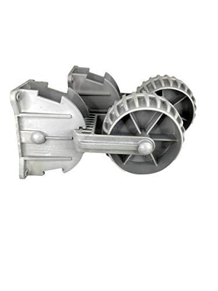 Pactrade Marine Flip-up Retrackable Dinghy Wheels Pair Nylon Inflatable Boat Launching Wheels/Boat Dolly
