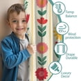 thumbnail image 3 of Blackout Kids Curtains,Pioneer Flower Childrens Insulated Curtains Set Of 2,Bedroom Essentials,Toddler Room Decor 42x63in(106x160cm), 3 of 4