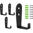 thumbnail image 1 of Crochet en Acier Inoxydable Robuste pour Large Application, Crochets Extérieurs Sans Rouille avec Installation Facile, Durable Anti-Corrosion pour Maison Bureau (4 Pcs), 1 of 5