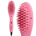 thumbnail image 3 of Peine alisador de cabello eléctrico Sincero calentamiento rápido rosa 220 V, 3 of 9