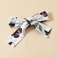 thumbnail image 4 of GYRATEDREAM Baby Girl Clothes Infant Summer Outfit Romper Sets Ruffle Short Sleeve Romper Top Shorts Bow Headband 3Pcs Set, 4 of 9