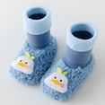 thumbnail image 2 of BJUTIR Winter Boys Girls Baby Socks Shoes Toddler Shoes Floor Socks Shoes Cartoon Rabbit Outwear For 12-18 Months, 2 of 4
