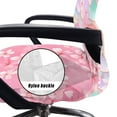 thumbnail image 5 of HELLHERO Cherry Blossom Print Office Chair Slipcover, Decorative Gaming Chairs Cover, Anti-slip Desk Seat Cover with Elastic Band Pink, 5 of 7