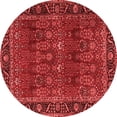 thumbnail image 1 of Ahgly Company Indoor Round Persian Red Traditional Area Rugs, 6' Round, 1 of 4