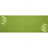 Shock Athletic 3mm Yoga Mats. Green Lotus, 24"x68", 3mm thick, Protected with Microban, YM314