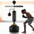 thumbnail image 4 of Goplus Entraîneur de Vitesse de Boxe Autoportant Remplissable Barre Rotative à 360° Hauteur Réglable, 4 of 10